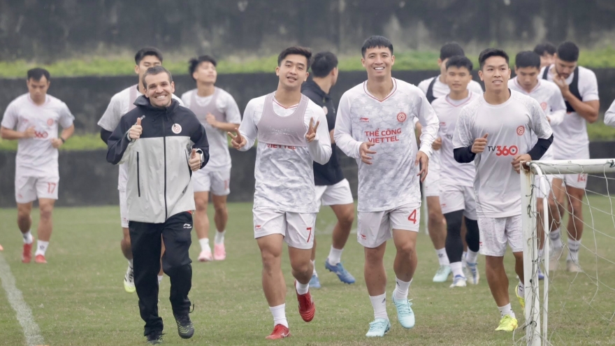 Thể Công Viettel quyết gieo sầu cho Hải Phòng ở vòng 12 V-League